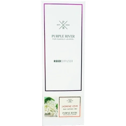 Purple River barras de fragancia Jasmine Love en frasco de vidrio de 100 ml