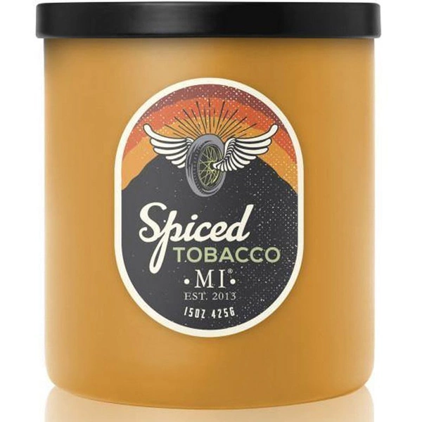 Soja doftljus för män Spiced Tobacco Colonial Candle