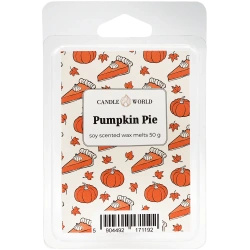 Candle World soja geurwas Pumpkin Pie 50 g Pompoentaart