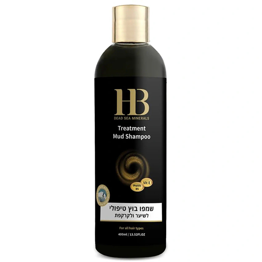 Nourishing shampoo for hair and scalp with mud and minerals from the Dead Sea 400 ml Health & Beauty