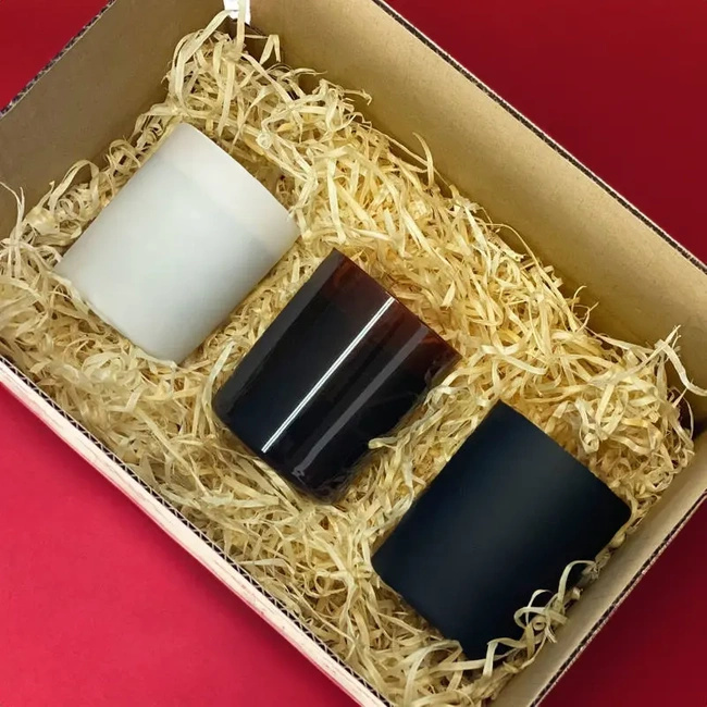 Gift box bougies parfumées au soja 3 pièces - Hot Fruits