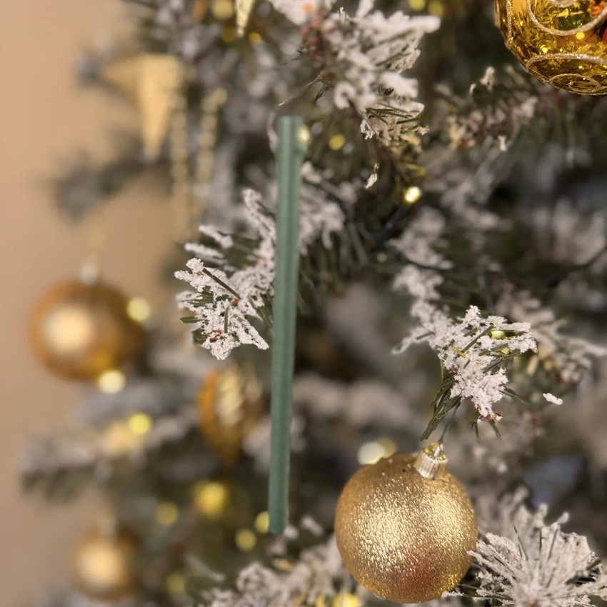 Bastoncini profumati per l'albero di Natale Scentsicles Snowberry Pine Decorazioni natalizie appese 6 pz  