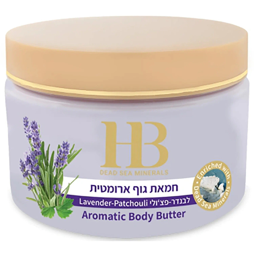 Burro corpo aromatico con minerali del Mar Morto Lavanda Patchouli 350 g Health & Beauty