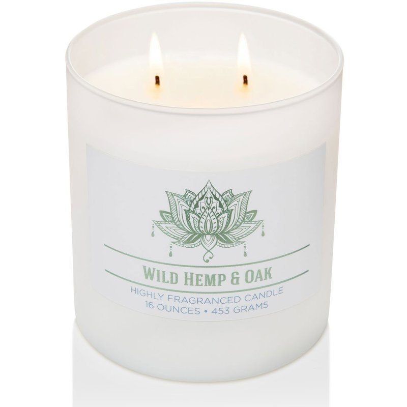Vela perfumada de soja natural en vaso Colonial Candle 16 oz 453 g - Wild Hemp Oak