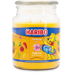 Haribo large scented candle in glass jar - Tropical Fun