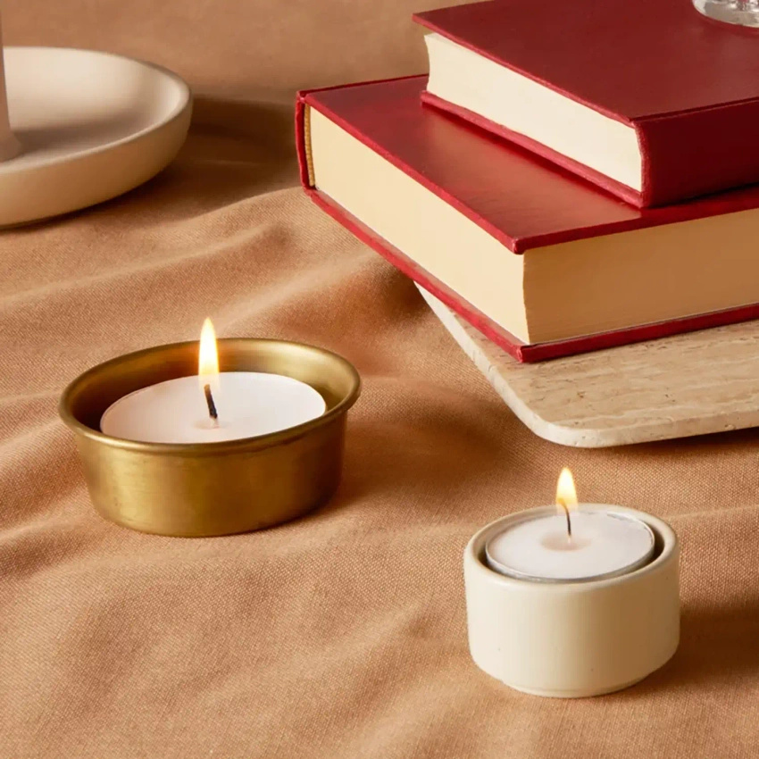 Bolsius tealights non profumati 6 h busta 60 pz