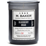 Colonial Candle M Baker soy scented candle apothecary jar 8 oz 226 g - Blackberry Briar