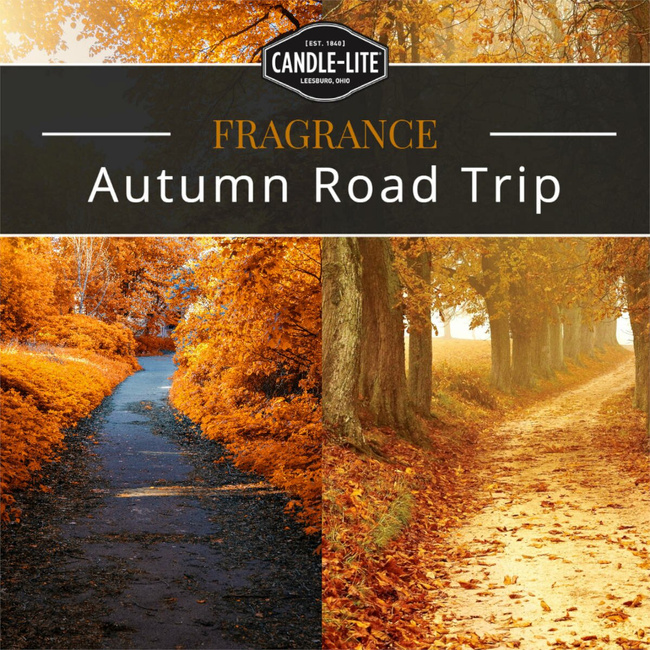 Ароматическая свеча натуральная Autumn Road Trip Candle-lite