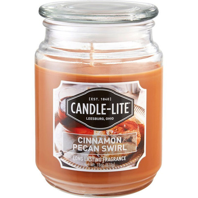 Ароматическая свеча натуральная Cinnamon Pecan Swirl Candle-lite