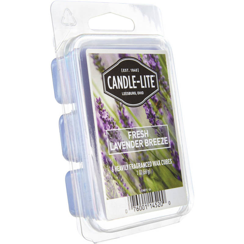 Wosk zapachowy do kominka lawendowy Fresh Lavender Breeze Candle-lite 56 g