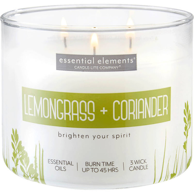 Sojowa świeca zapachowa Lemongrass Coriander Candle-lite