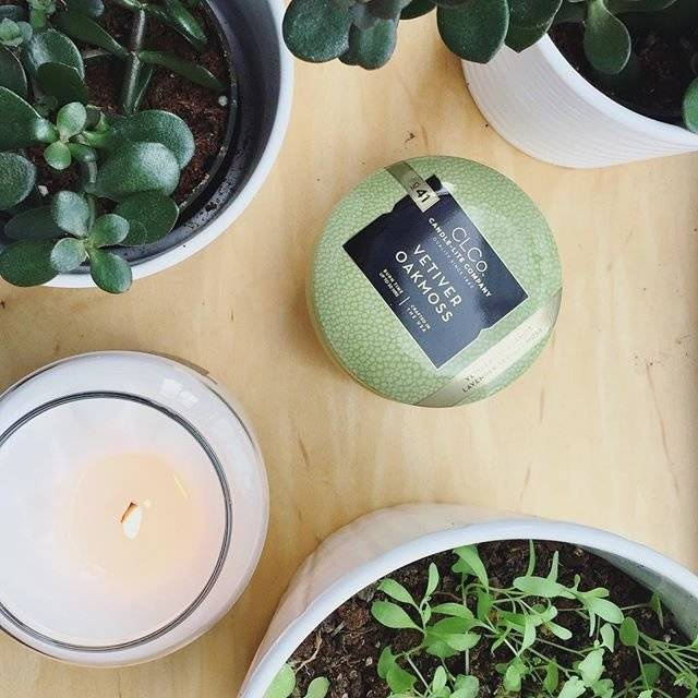 Vela aromática 2 mechas - Vetiver Oakmoss Candle-lite
