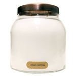 Cheerful Candle Papa Jar velká skleněná vonná svíčka 2 knoty 34 oz 963 g - Crisp Cotton