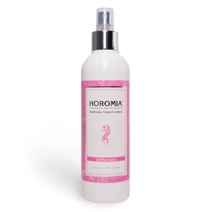 Hochwertiger parfümierter Stoffduft Italienisch Soffice Talco Horomia 250 ml