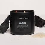 Colonial Candle Pop Of Color vonná sojová svíčka ve skle 3 knoty 14,5 oz 411 g - Black Mandarin