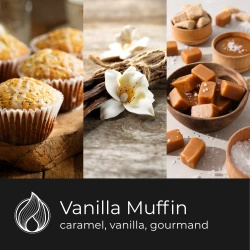 Candle World cire parfumée au soja Vanilla Muffin 50 g Vanille