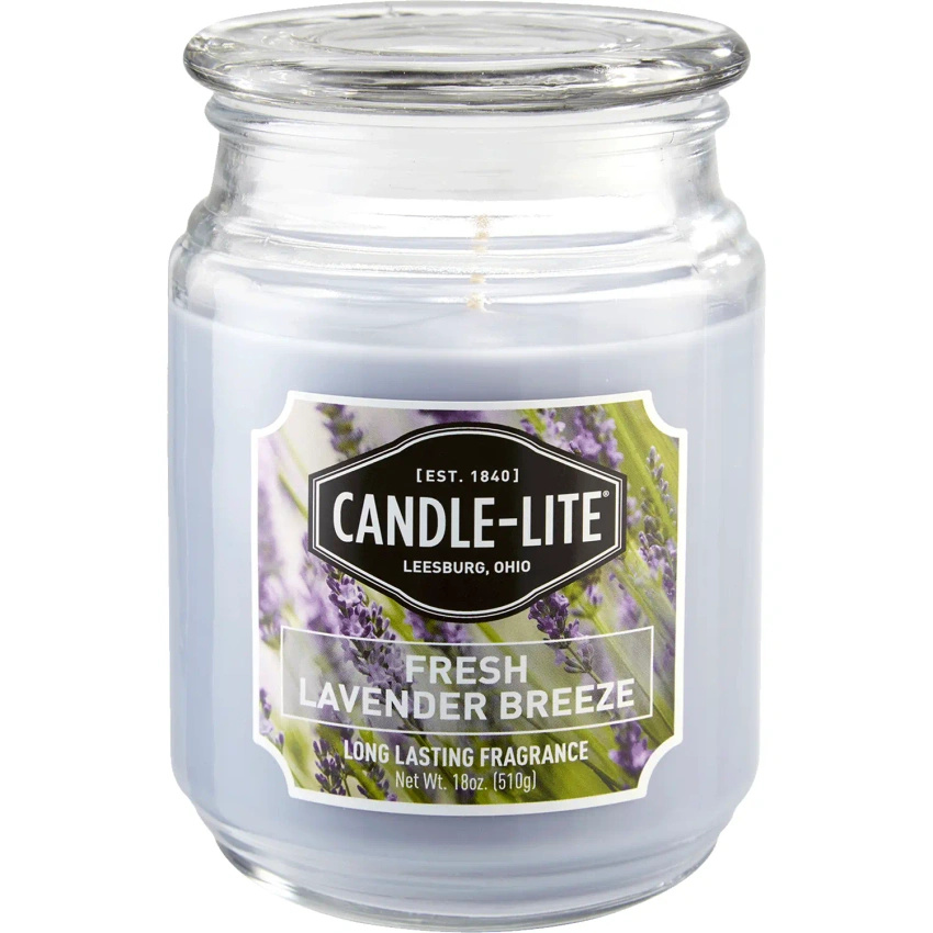 Geurkaars natuurlijke Fresh Lavender Breeze Candle-lite