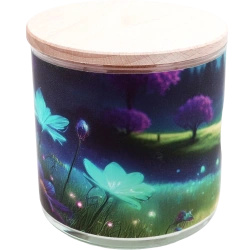 Candle World candela profumata di soia 3 stoppini Magical Meadow 460 g Violet Musk