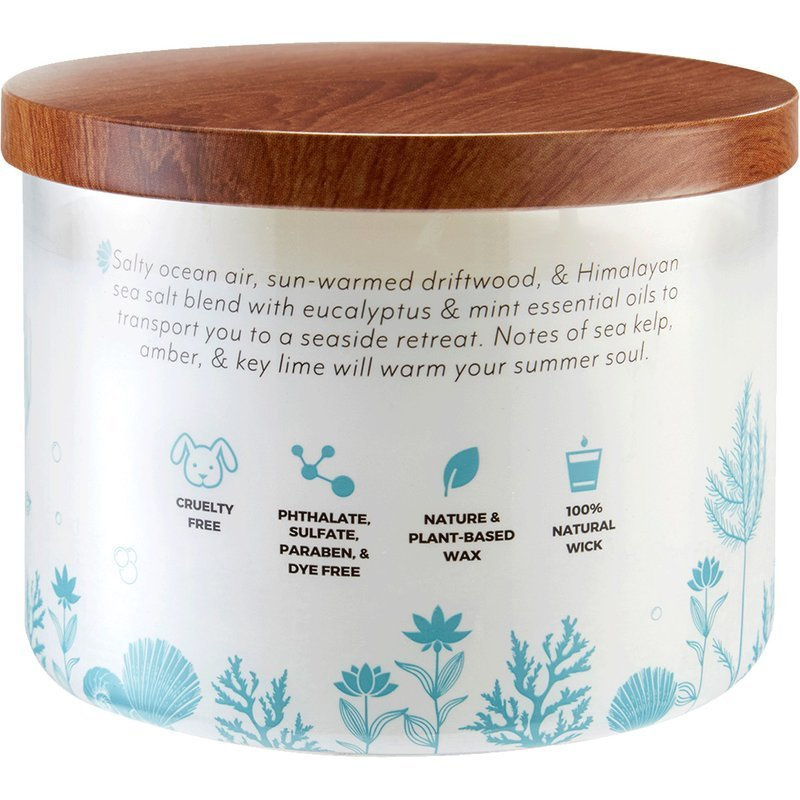 Duftkerze soja Sea Salt Driftwood Candle-lite