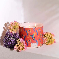 Frida Kahlo geurkaars in glas jasmijn roos Exotic Jasmine 400 g