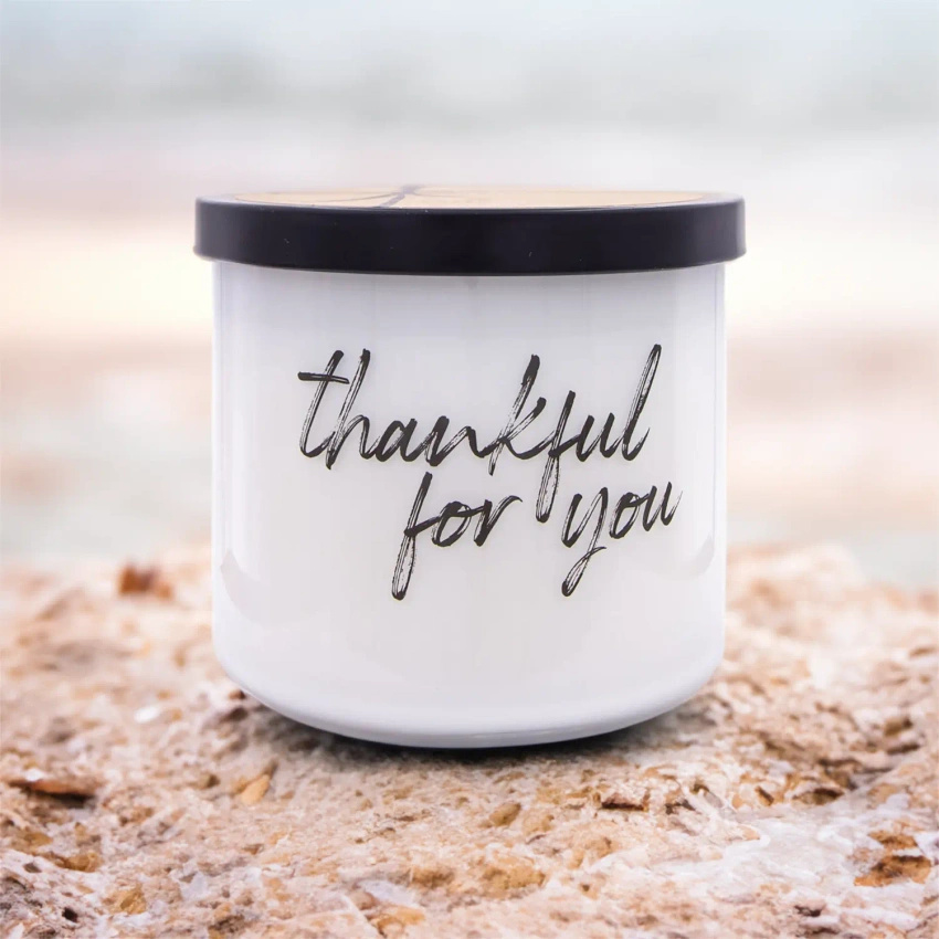 Soy scented candle as a gift Thankful For You Colonial Candle 411 g