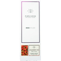 Purple River bâtons de parfum Strawberry Kiss dans un flacon en verre de 100 ml