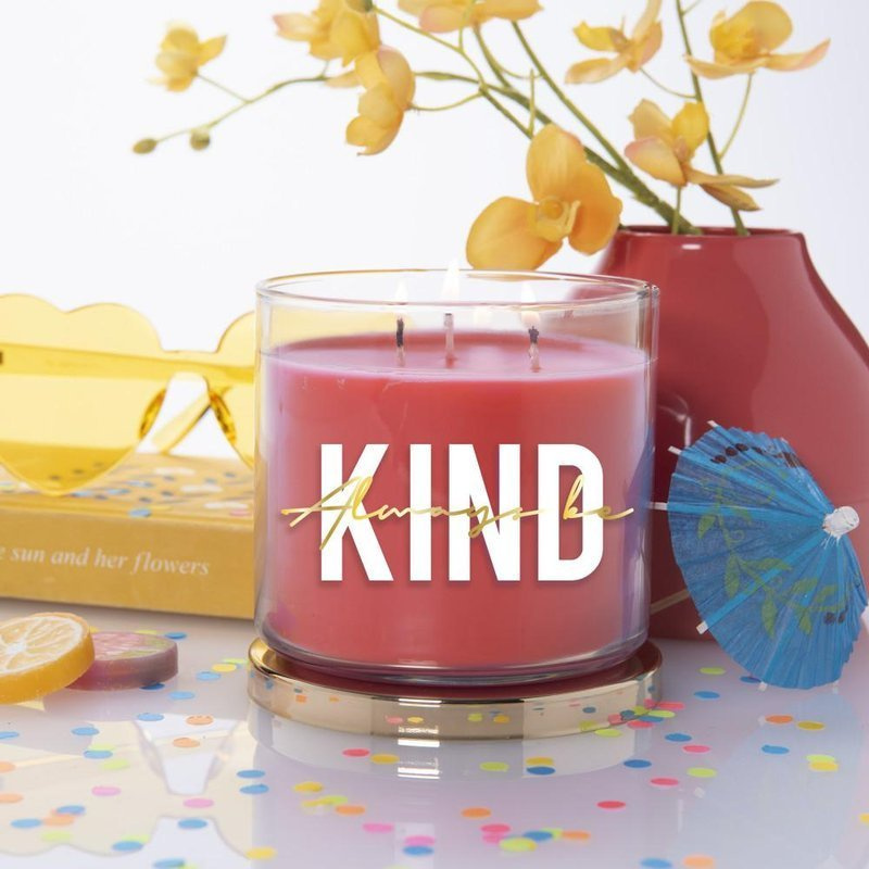 Motiverende sojakaars met geur Colonial Candle - Always Be Kind