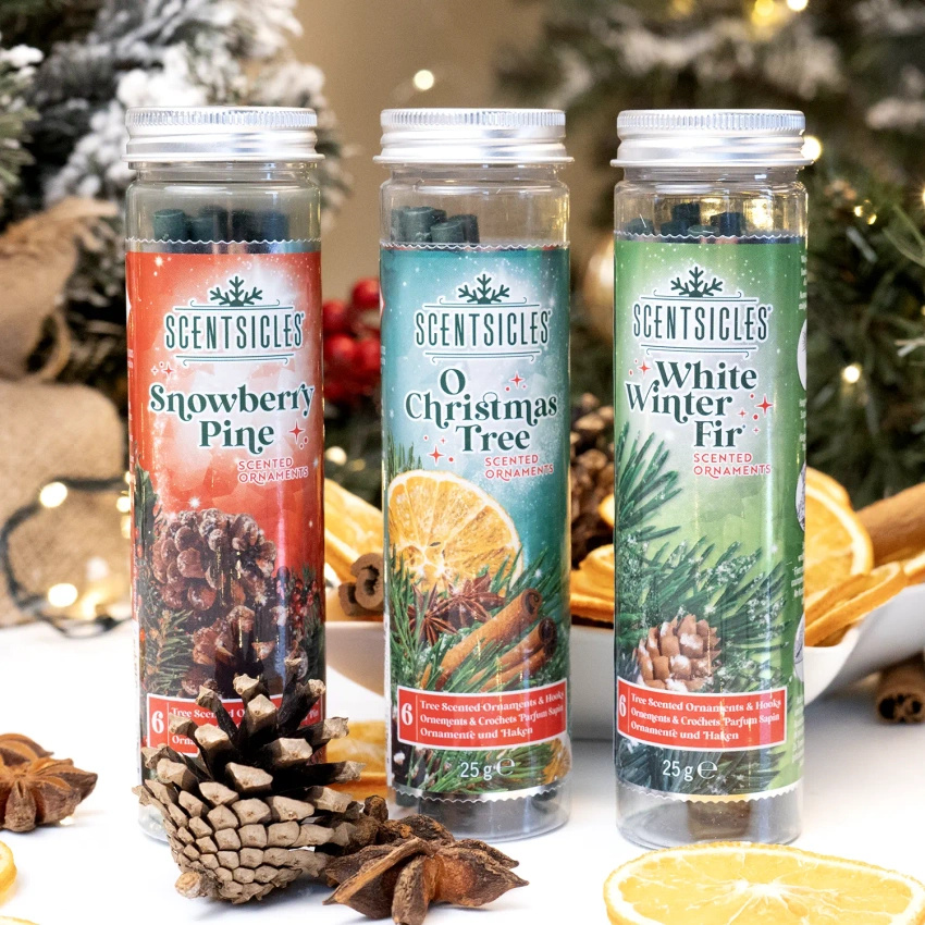 Scentsicles vonné tyčinky na vánoční stromeček 6 ks - O Christmas Tree