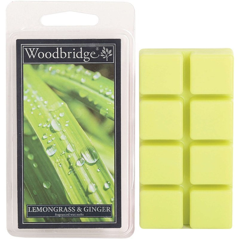 Cire parfumée aux agrumes Citronnelle Gingembre Woodbridge Candle 68 g
