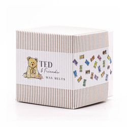 Cire parfumée de soja nounours Framboise Vanille - Raspberry Vanilla Ted Friends