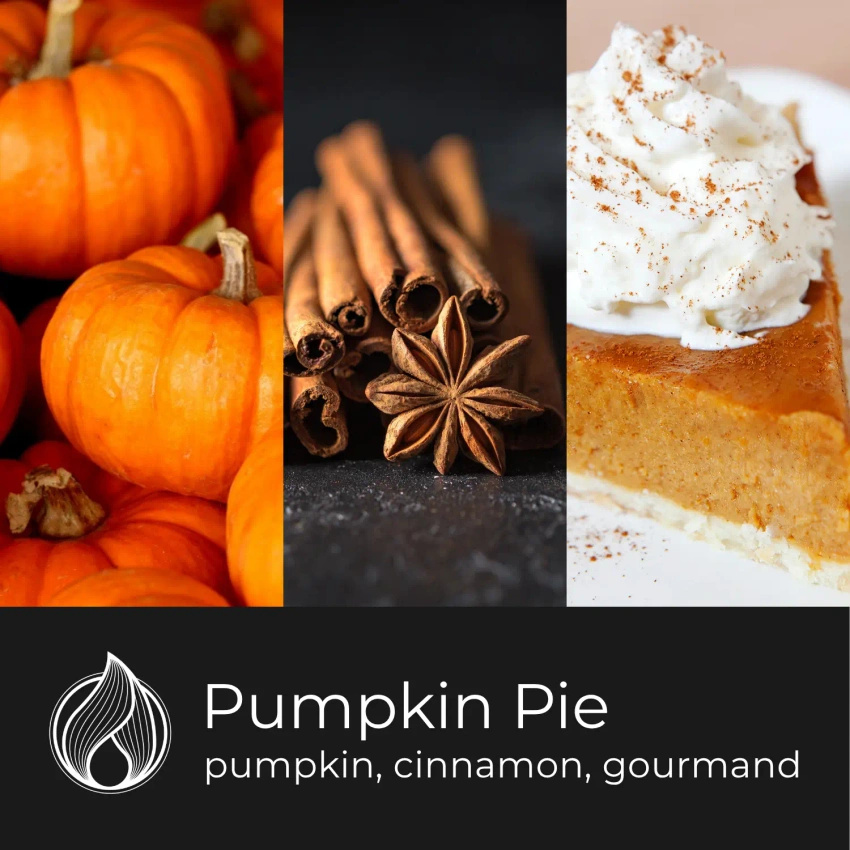 Candle World cire parfumée au soja Pumpkin Pie 50 g Gâteau à la citrouille