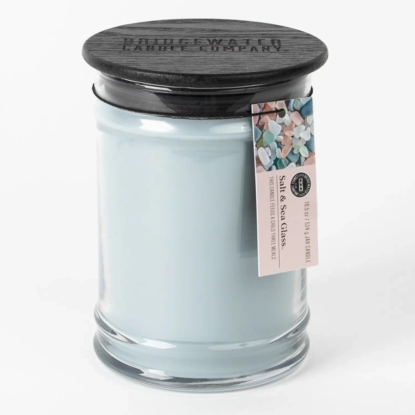 Bridgewater Candle Grande bougie parfumée Salt & Sea Glass 524 g