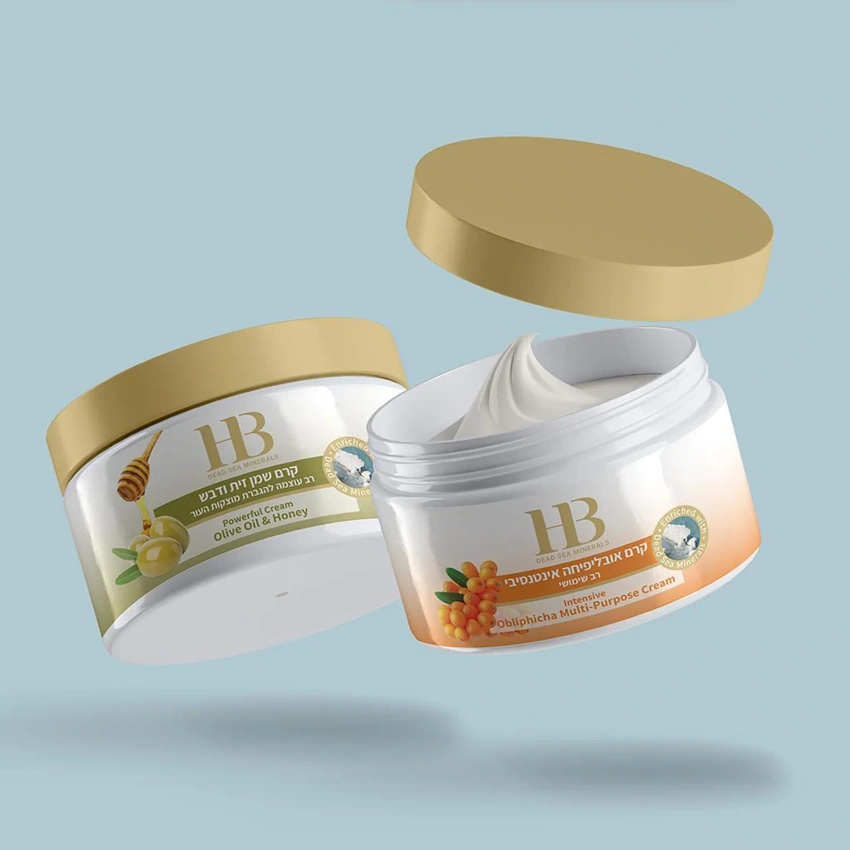 Crema con aceite de oliva y miel para el cuidado corporal con minerales del Mar Muerto 350 ml Health & Beauty