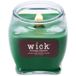 Navideña vela perfumada de soja mecha de madera Colonial Candle Wick - Holiday Balsam