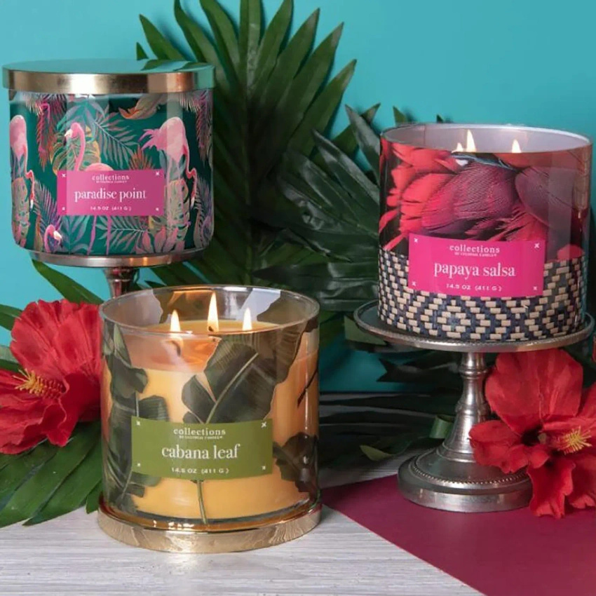 Sojowa świeca zapachowa Papaya Salsa Colonial Candle