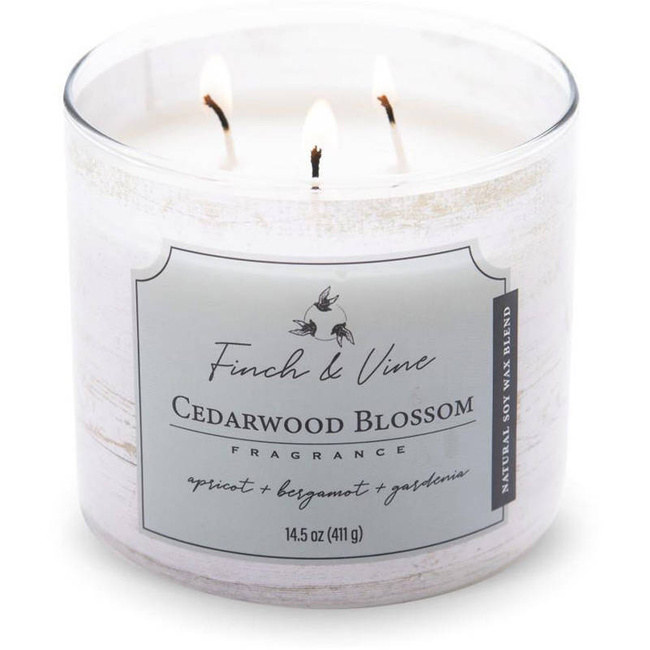 Soy scented candle Cedarwood Blossom Colonial Candle
