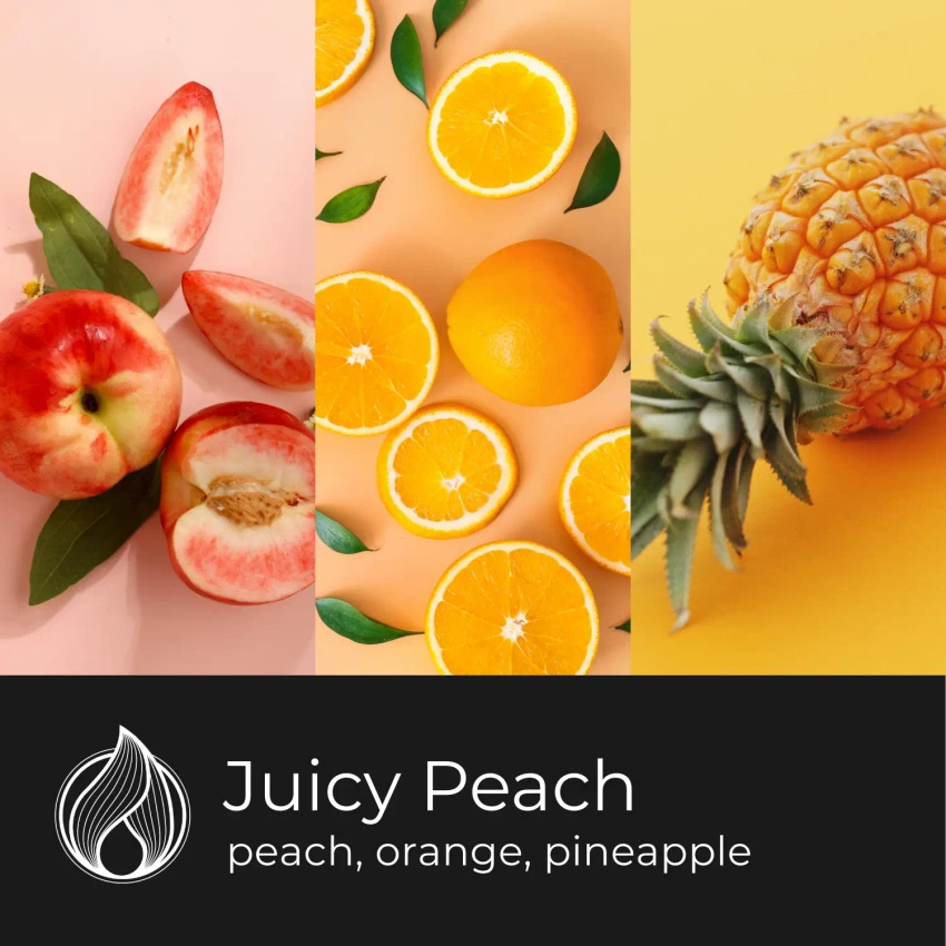Candle World sojowa świeca zapachowa słoik Juicy Peach 120 g Brzoskwinia