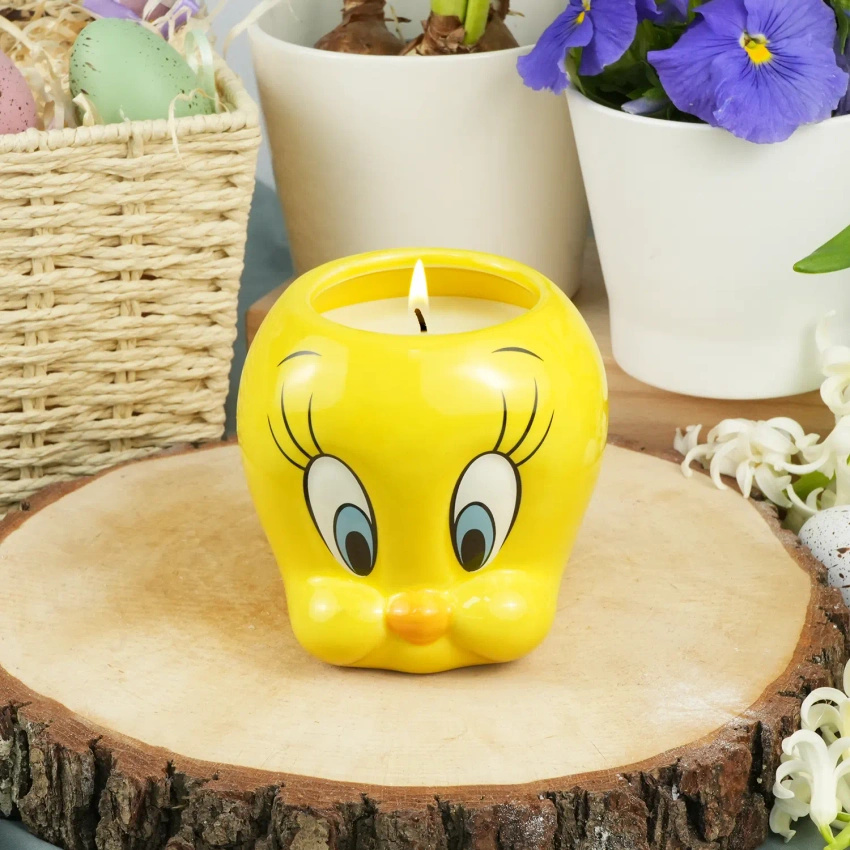 Bižuterní svíčka Looney Tunes Tweety Bird 382g náhrdelník stříbro 925