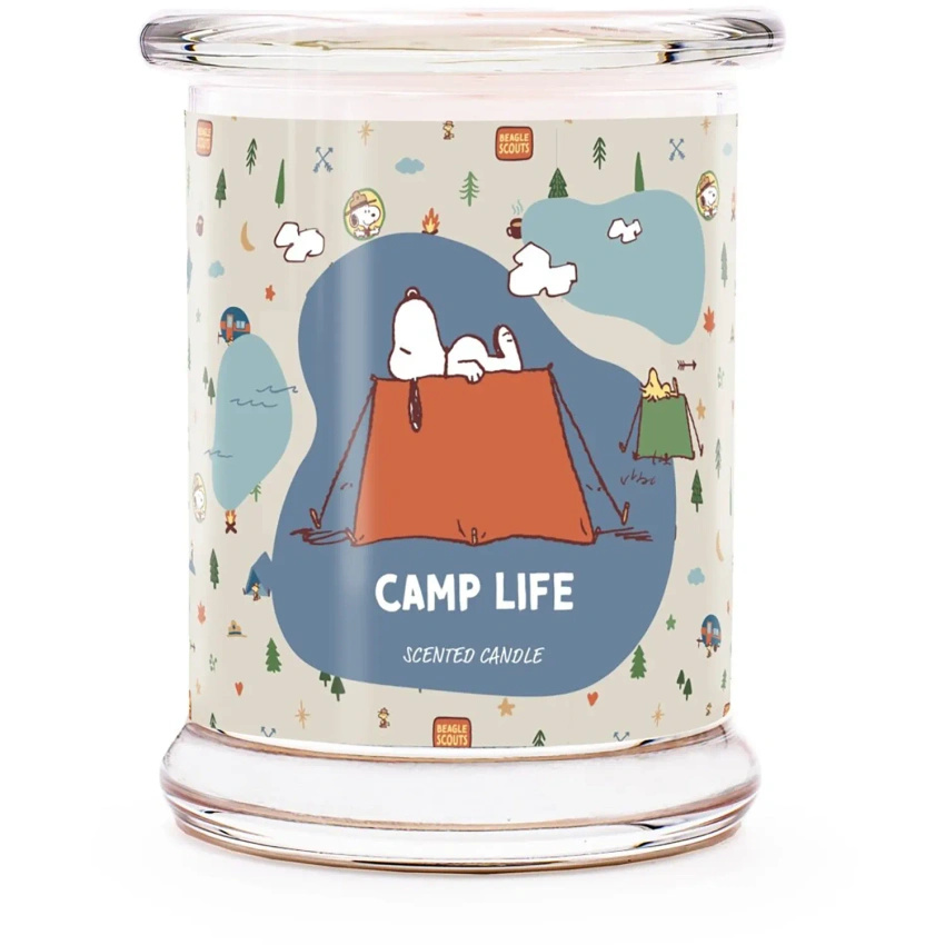 Świeca zapachowa na prezent Snoopy Camp Life Peanuts 250 g