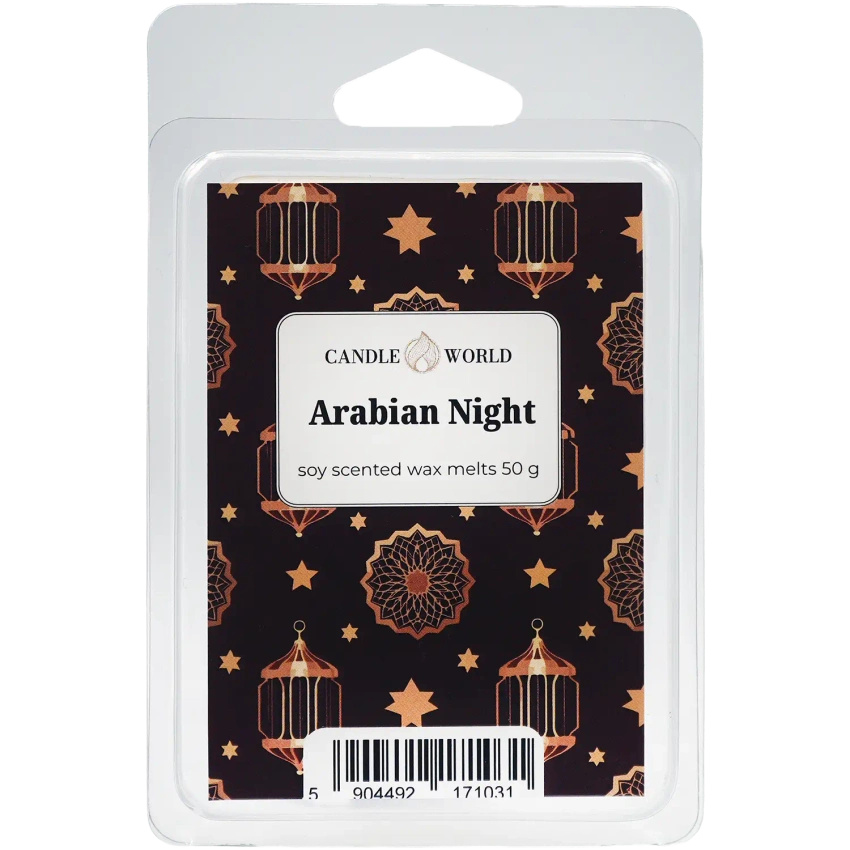 Candle World wosk zapachowy sojowy Arabian Night 50 g