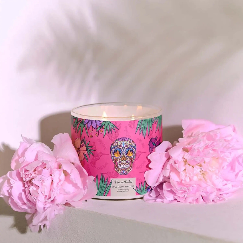 Frida Kahlo Duftkerze im Glas Orientalische Full Moon Mystery 400 g