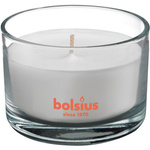Bolsius medium scented candle in glass 50/80 mm True Freshness white - Fresh Breeze