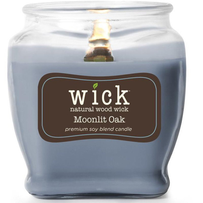 Duftkerze Soja Holzdocht Colonial Candle Wick - Moonlit Oak