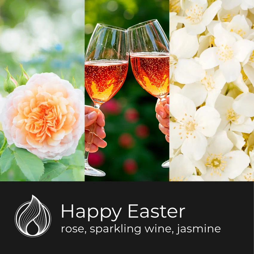 Candle World sojowa świeca zapachowa wielkanocna słoik Happy Easter 120 g